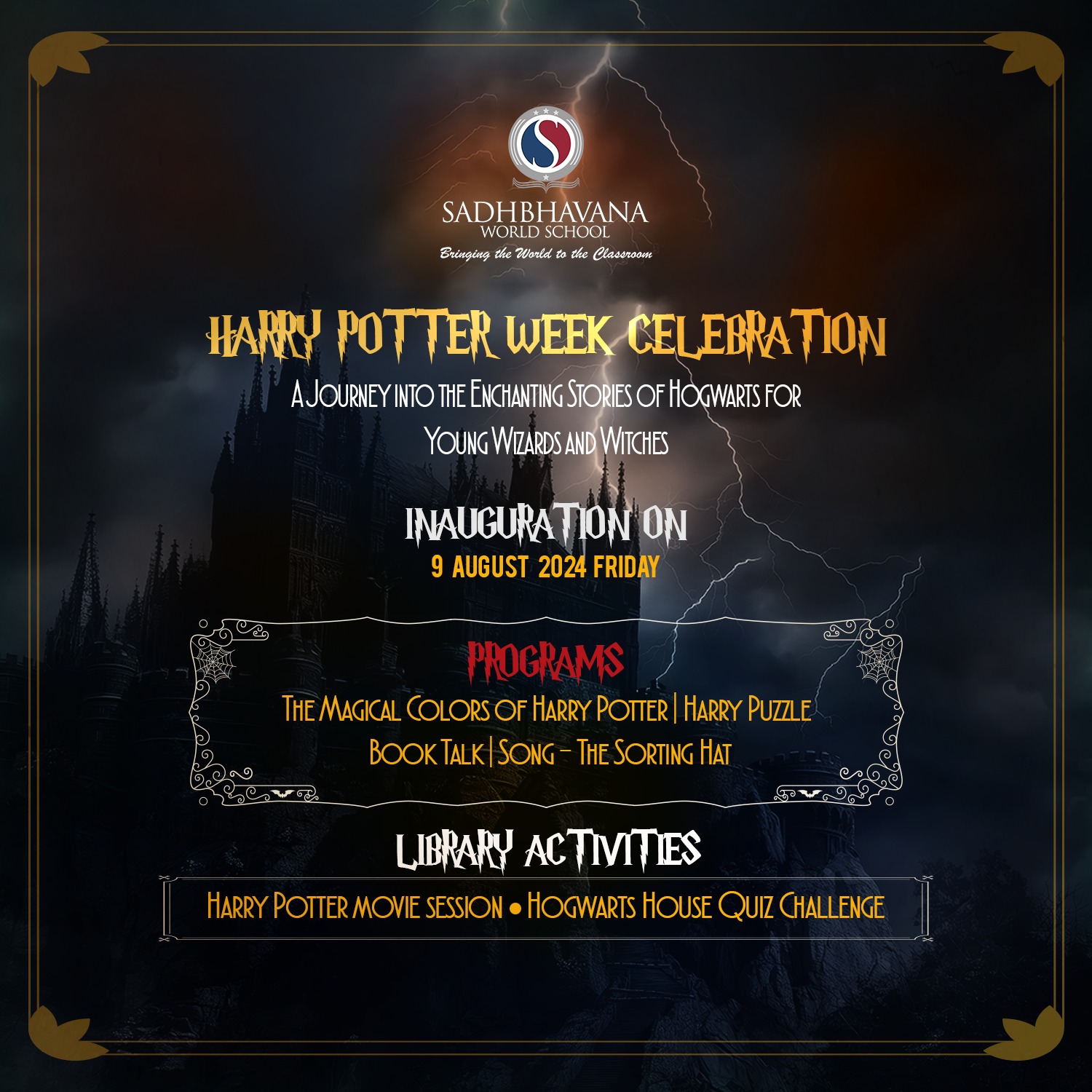 Harry Potter Week Celebration 