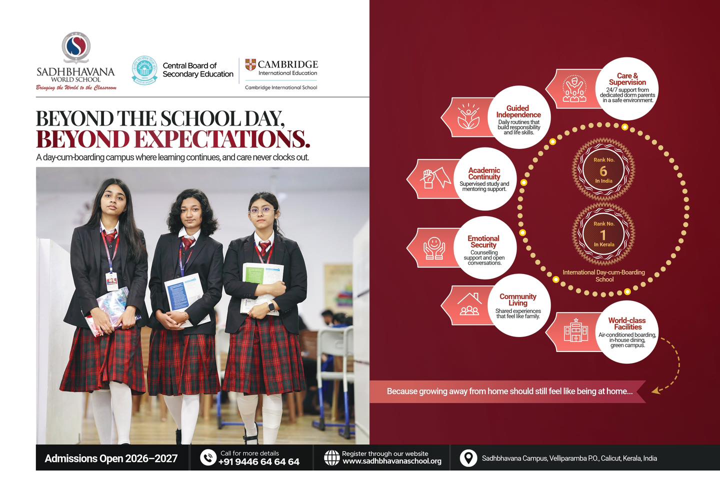 Admissions Open 2026-27